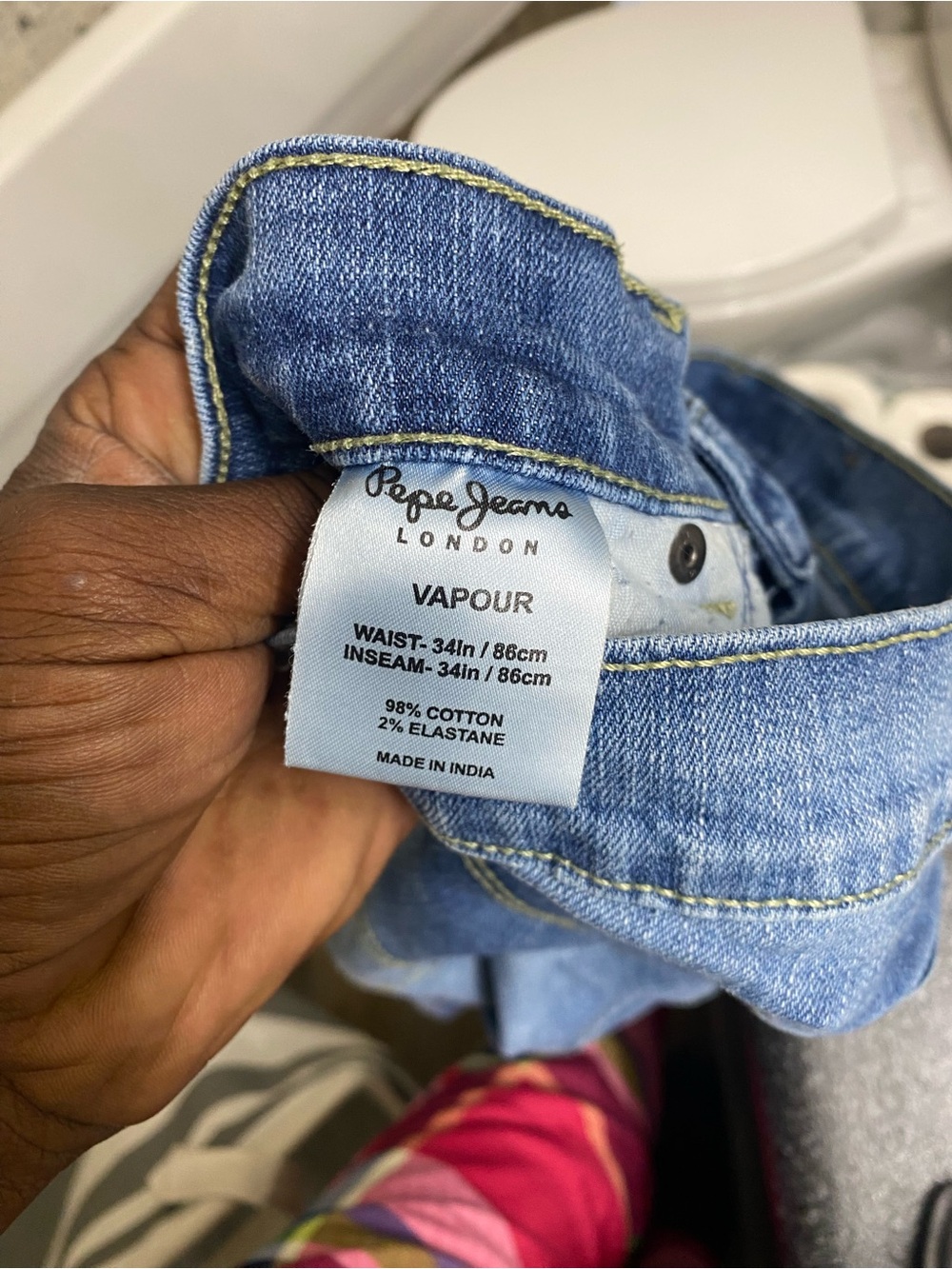 Pepe Jeans Vapour Light Blue Slim Jeggings